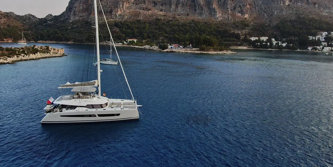 Serenissima | Alegria 67 | 5-Cabin Luxury Catamaran | Greece Charter | Booktheboat 